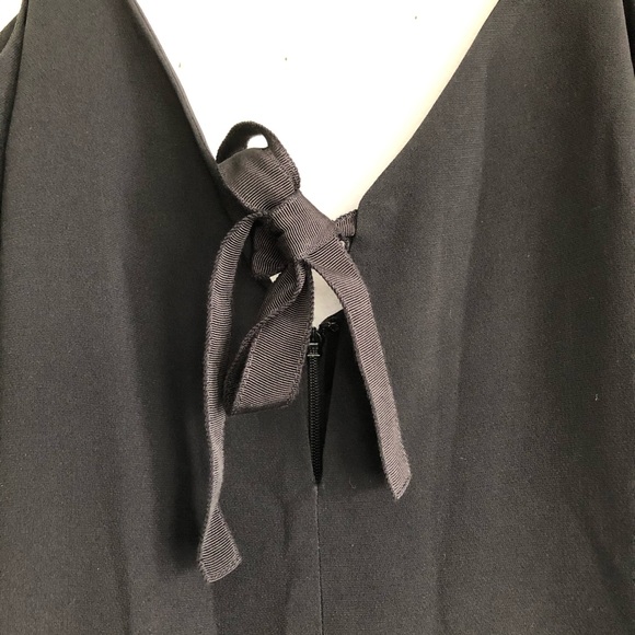 Cinq à Sept Audrey Ruffle Romper Black - Picture 7 of 13